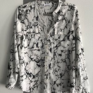 Calvin Klein Marble Blouse